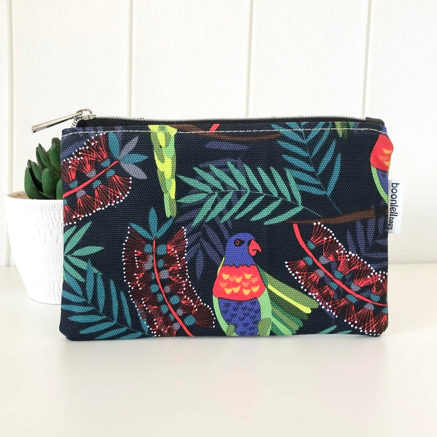 Zipper Pouch in Rosella