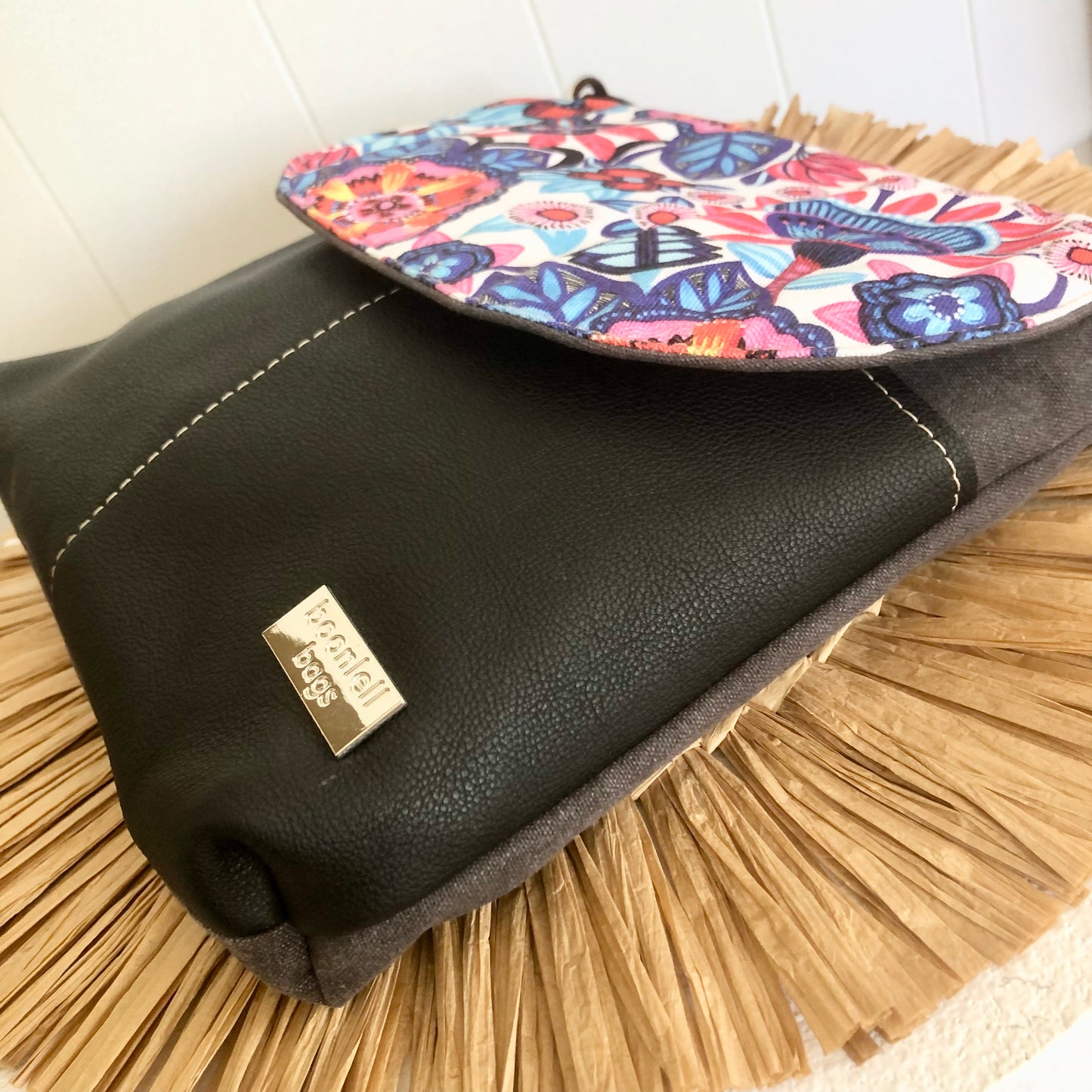 cross body bag firework flora side view