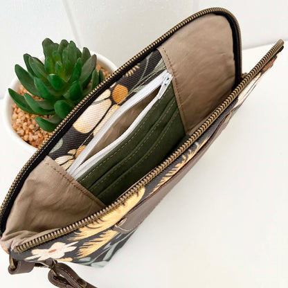 Boronia Purse/Wallet in Floral Wilderness