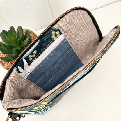 Boronia Purse/Wallet in Moonlight Flora