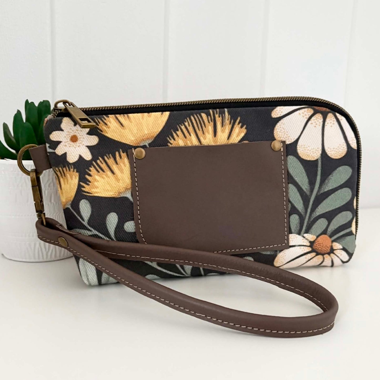 Boronia Purse/Wallet in Floral Wilderness