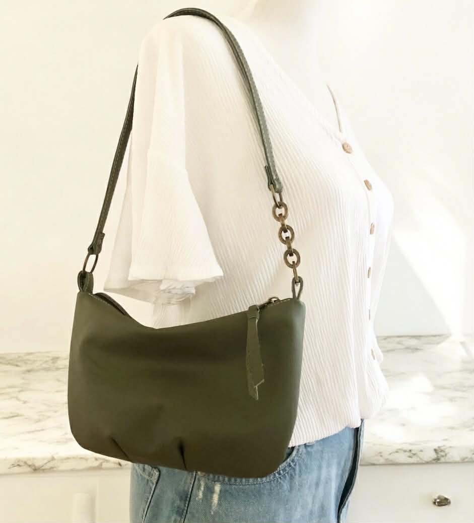 Leather Shoulder Bag