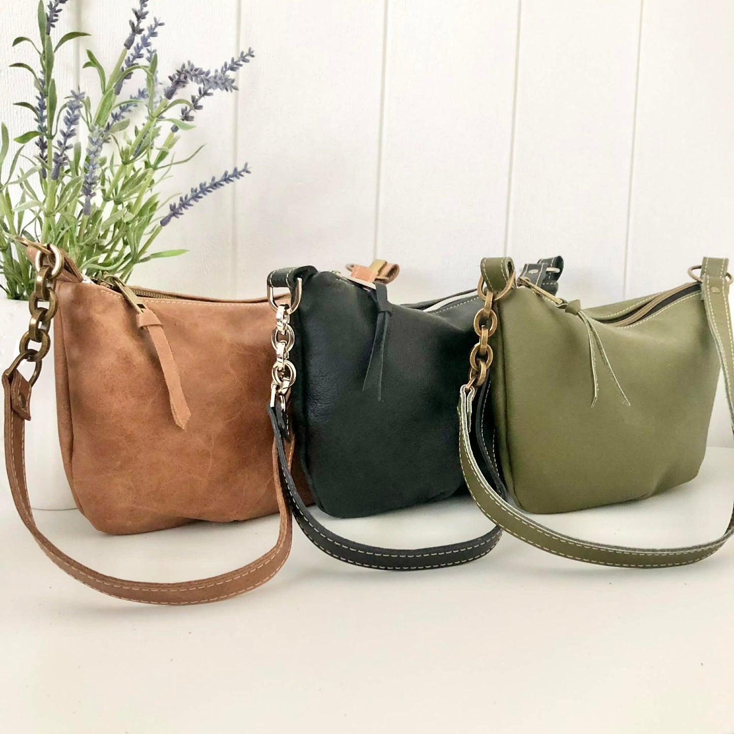 Leather Shoulder Bag