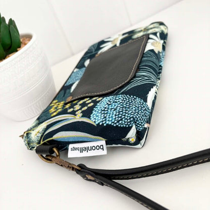 Boronia Purse/Wallet in Moonlight Flora