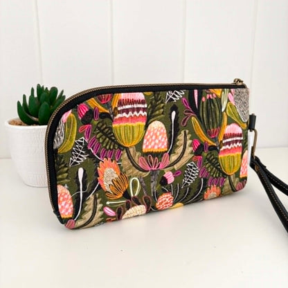 Boronia Purse/Wallet in Bush Banksia
