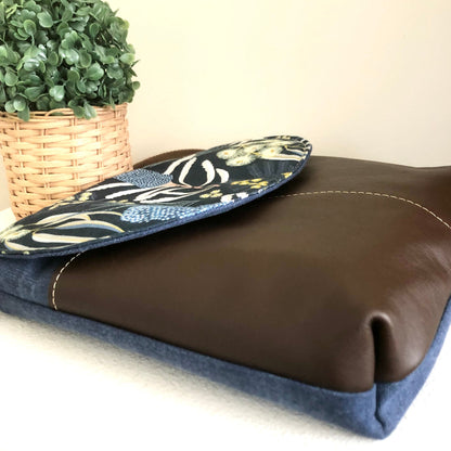 moonlight flora cross body bag side view