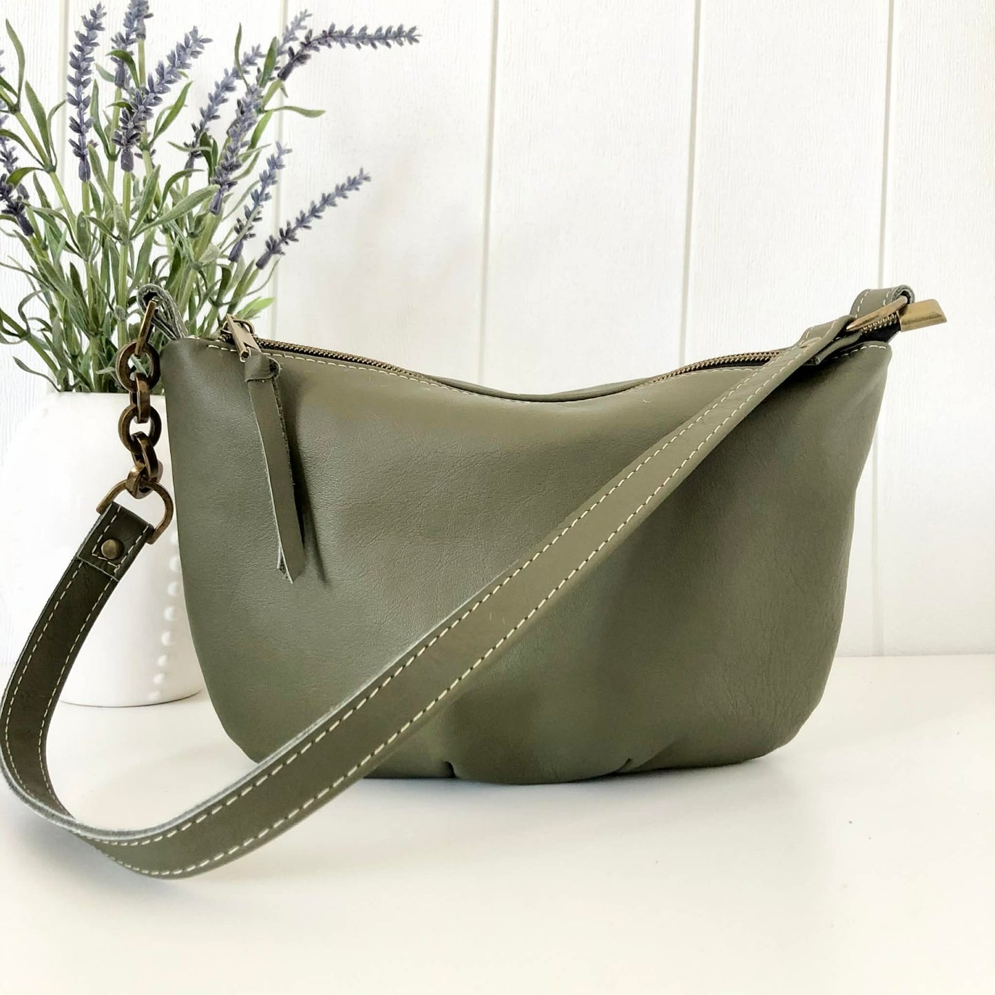 Leather Shoulder Bag