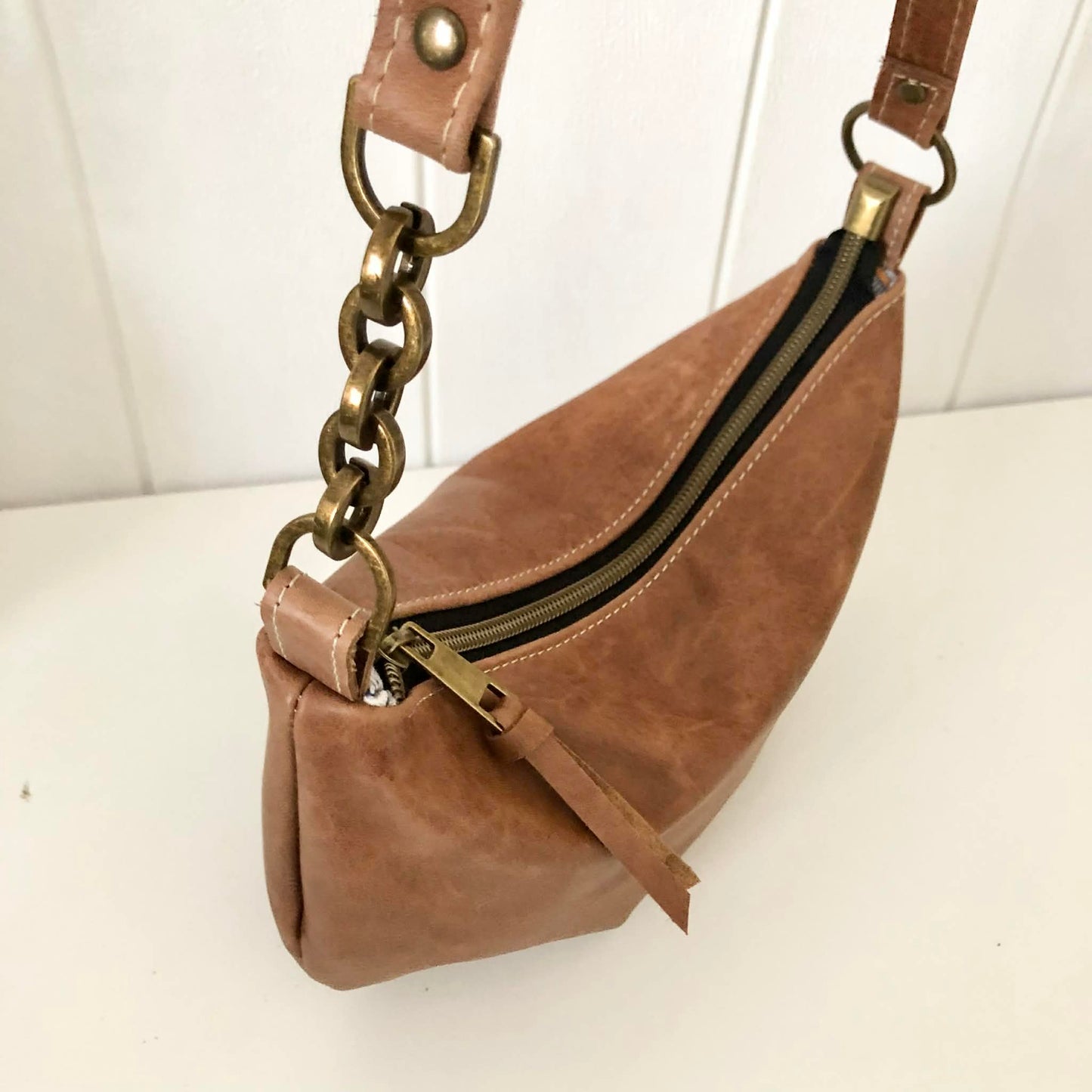 Leather Shoulder Bag